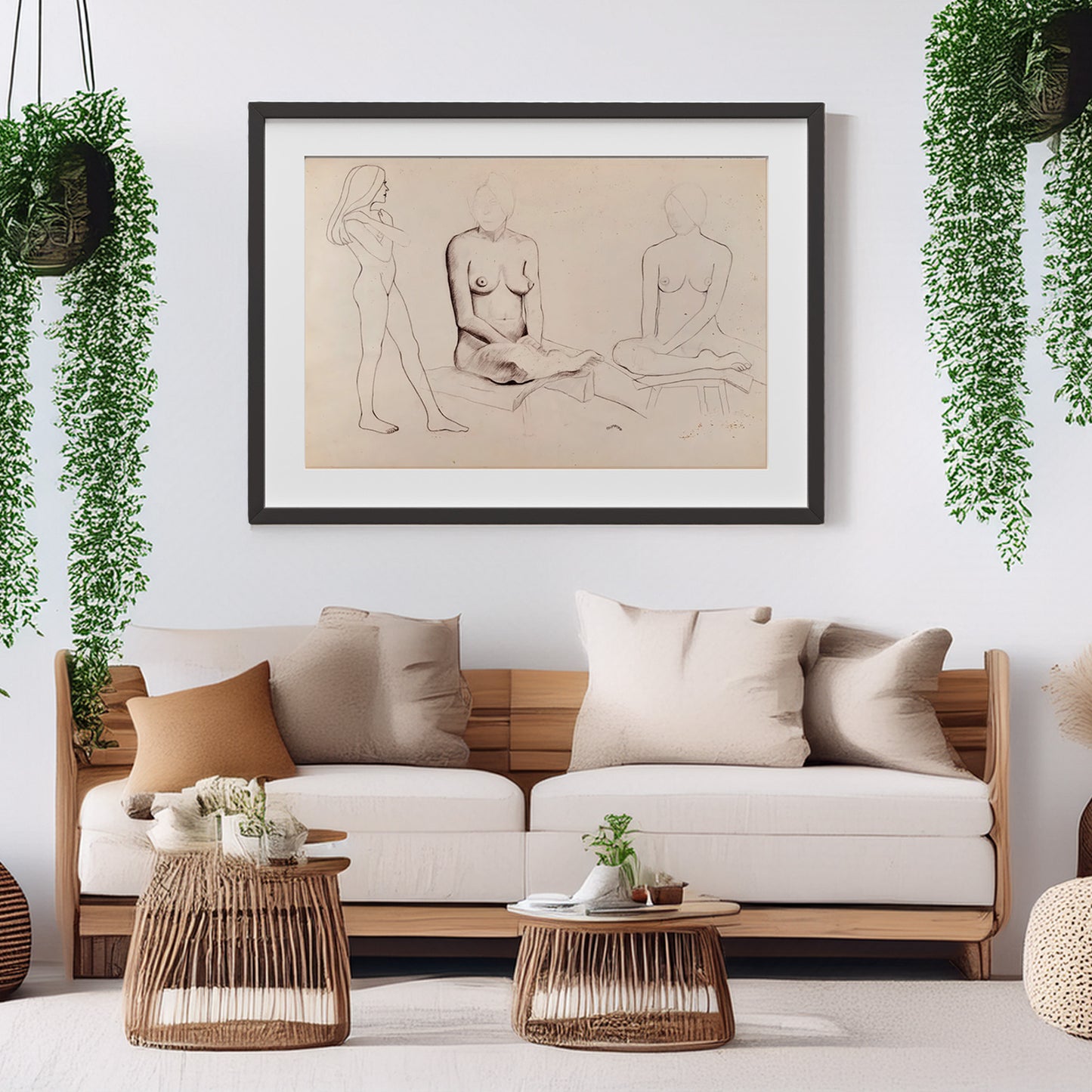 Female Study Art Print